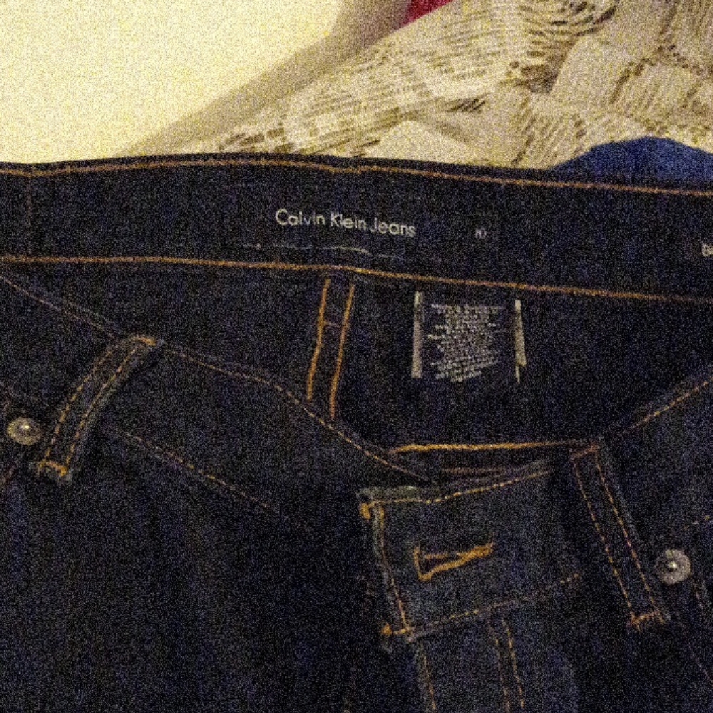 Calvin Klein Women's Boot Cut Jeans - Dark Blue